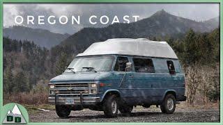 Overnight In The Oregon Rain Forest | Fly Fishing Dispersed Van Camping