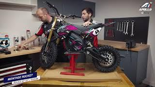 Unboxing & Instructions de montage - Dirt bike électrique Rocket 1000W - Apollo Motors