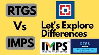 RTGS VS IMPS | RTGS KYA HOTA HAI | IMPS KYA HOTA HAI | RTGS AND IMPS ln Hindi | RTGS KESE KARE