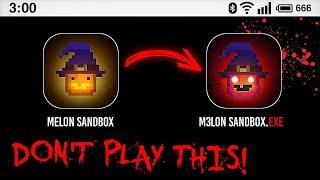  NEVER DOWNLOAD Melon Sandbox.exe | The scariest version of Melon Playground..