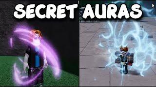 HOW TO OBTAIN EVERY SECRET AURA IN THE STRONGEST BATTLEGROUNDS