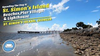 Exploring the South End of St. Simons Island- The Lighthouse, Pier, Beach, Pier Village, and More