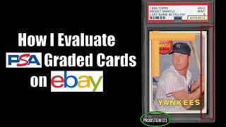 How I Evaluate PSA Graded Cards on eBay