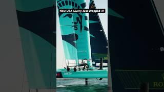 Introducing Lady Liberty| NEW U.S. SAILGP TEAM LIVERY #LibertyMarine