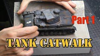 Construction of a universal display diorama for 1/35 tanks - Part 1