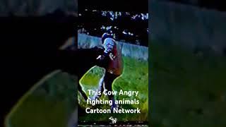 Cow fighting Cartoon Network? #cartoonchannel #vhsforever #Weegalternate