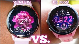 Garmin Venu 3S vs Forerunner 265S