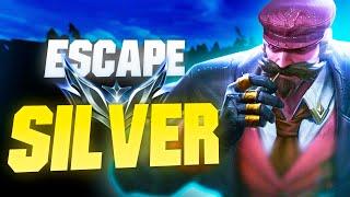 Escaping Silver - Graves Jungle Gameplay Guide - Start 1v9ing Now!