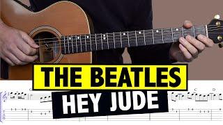 The Beatles - Hey Jude // Easy Guitar Tutorial + Cover (MELODY)