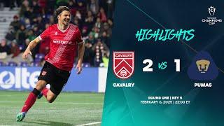 Cavalry vs Pumas | 2025 Concacaf Champions Cup | Round One