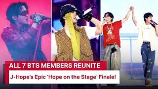 BTS Reunites at J-Hope's World Tour Finale | Full OT7 Attendance on FESTA Day!  | DWS News | AA1E