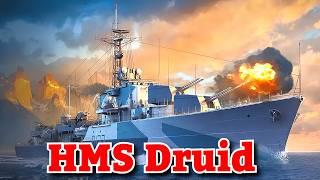 Trolling players with an AP only destroyer! A first look at the HMS Druid