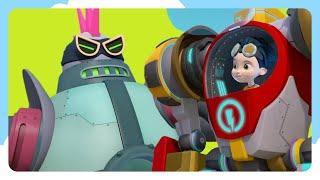 Rusty vs Super Villain Bot and MORE | Rusty Rivets | Cartoons for Kids