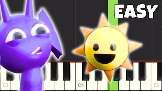 Incredibox Sprunki - Louder Mod - EASY Piano Tutorial