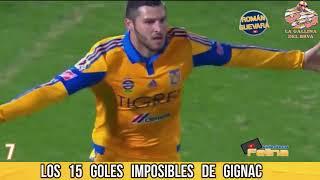 Los mejores 15 goles de Gignac en Tigres 