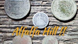 Metal Detecting With The Hillsdale Boys: Alfalfa Hill !