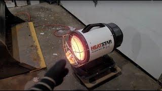 Cheap Garage Heater - HeatStar 70,000BTU Radiant Diesel/Kerosene Heater