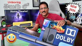 Dolby Soundbar Powerful Home Theater for only Rs 6999/-  Unboxing in Telugu...