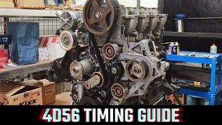 4D56 MONTERO SPORT TIMING & ENGINE ASSEMBLY | TRITON | TIMING BELT | HOW TO | DIY