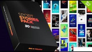 Top 30 Sport Stories Pack || Free Download After Effects Templates || Instagram Reels|| Stories