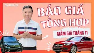 BÁO GIÁ TỔNG HỢP - ĐIỀU CHỈNH GIÁ TỐT tất cả các dòng xe đang có tại Toàn Trung Auto cùng em Toàn