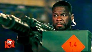 Expend4bles (2023) - 50 Cent Kicks Ass! Scene | Movieclips