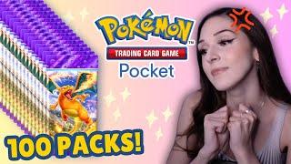 I Opened 100 Packs in Pokémon TCG Pocket!