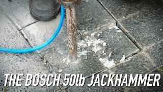 Why We Use A Bosch 60lb Jackhammer || Dr Decks