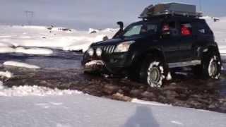 Driving 44" Arctic Truck LC in Iceland