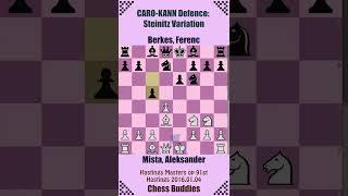 PAWN STRUCTURE: The Caro Formation (B17)  Mista, Aleksander vs Berkes, Ferenc || Hastings 2016