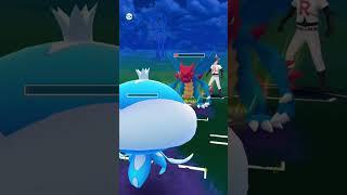 Jellicent Vs Druddigon go battle league in Pokemon go #shorts #pokemongo #gbl