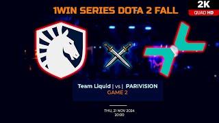 Team Liquid vs PARAVISION Game 2 Highlights | 1win Series Dota 2 Playoffs | Semifinals [21-Nov-24]