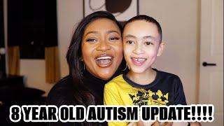 MAJOR 8 year old Autism Update!!!! *FROM NON VERBAL TO VERBAL*