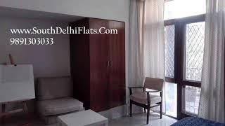 DEFENCE COLONY- FURNISHED 2 BEDROOM+LIVING APARTMENT RENT  RS 55,000/- PER MONTH