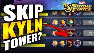 WORTH PUSHING PAST CELL 40? Kyln Tower Full Guide! Spider Society Needed? | Marvel Strike Force