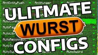 The ULTIMATE Wurst Client Config Settings For Any Anarchy Server! ( 2b2t , 6b6t, 5b5t , ect.)