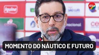 Presidente do Náutico dá entrevista exclusiva a Igor Moura e fala sobre momento atual do clube