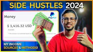 5 REAL Online Side Hustles Anyone Can Do In 2024!