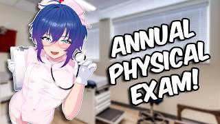 [ASMR] Dumb Sussy Doctor Conducts Your Annual Physical Exam