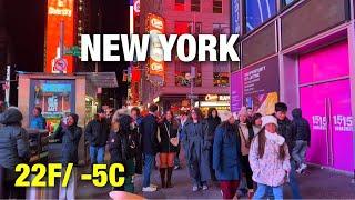 New York City LIVE Freezing Manhattan on Sunday  (January 5, 2025)