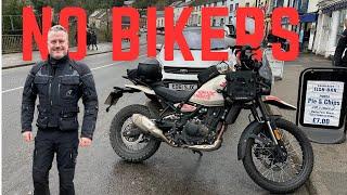 Erste Fahrt 2025 – Wo sind alle? Keine Biker in Matlock Bath.!!