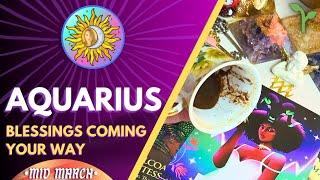 Aquarius "You Are One DECISION Away To Change Your Destiny!" Coffee Cup & Tarot Reading | MID MARCH