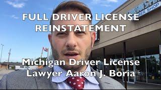 Michigan Driver License Reinstated - Driver License Lawyer