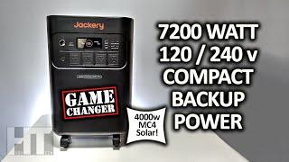 The BIGGEST Jackery EVER! Explorer 5000 Plus Home Backup Solar Generator