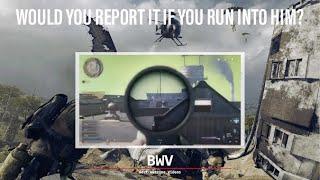 Would you Report him?? (Warzone #shorts)