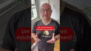 How to make a table reservation in German (Deutsch lernen | Learn German) #shorts