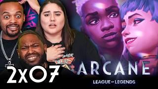 Pretend Like It's the First Time  l ARCANE Season 2 Episode 7 REACTION! League of Legends 2x07