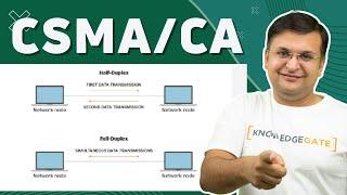 3.8 CSMA/CA Carrier Sense Multiple Access With Collision Avoidance