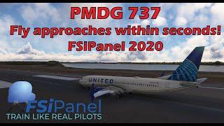 Master Your Landings in Seconds with FSiPanel | PMDG 737 Quick Approach ILS 31R at KJFK