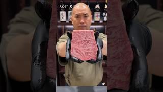 【Wagyu】Japanese Beef Nigiri Sushi #shorts